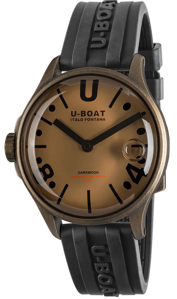 U-Boat Men's Watch Darkmoon 40mm Bronze Black 9547 – Watches