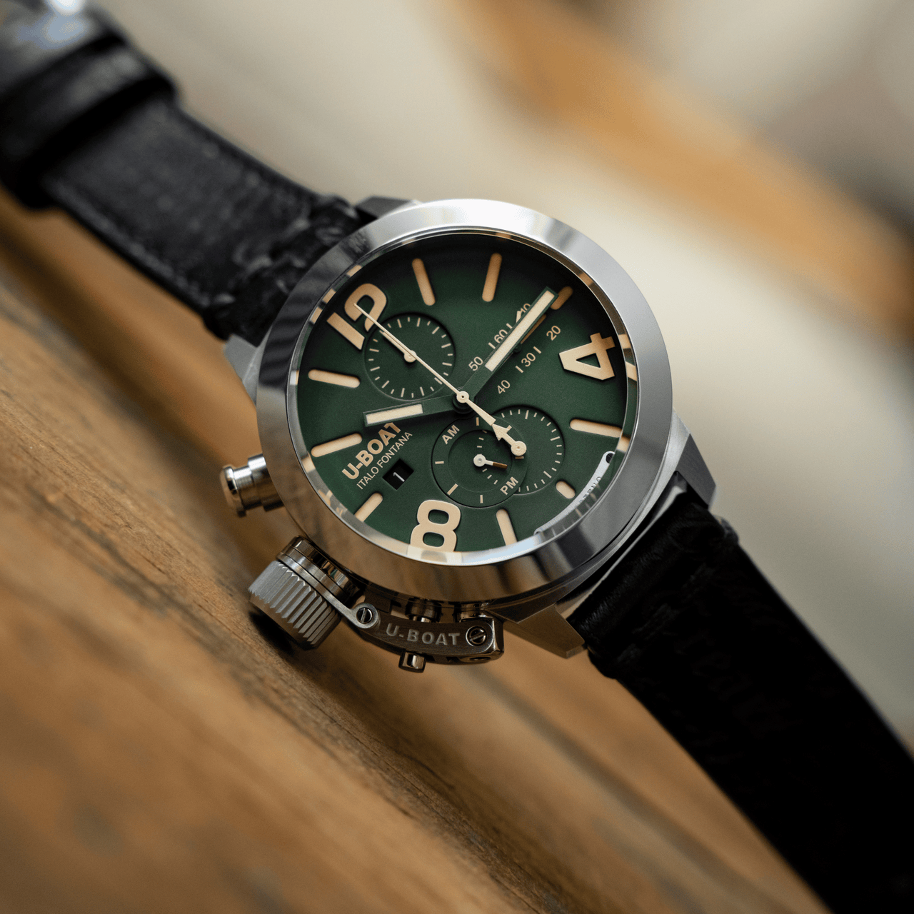 U-Boat Men's Watch Classico Tungsteno CAS Green 9581
