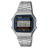 Thumbnail for Casio Watch Digital Vintage Silver A168WA-1WDF