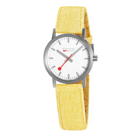Thumbnail for Mondaine Ladies Watch Classic White Modern Yellow A658.30323.17SBE