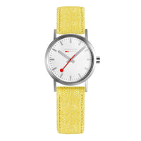 Thumbnail for Mondaine Ladies Watch Classic White Modern Yellow A658.30323.17SBE