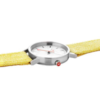 Thumbnail for Mondaine Ladies Watch Classic White Modern Yellow A658.30323.17SBE