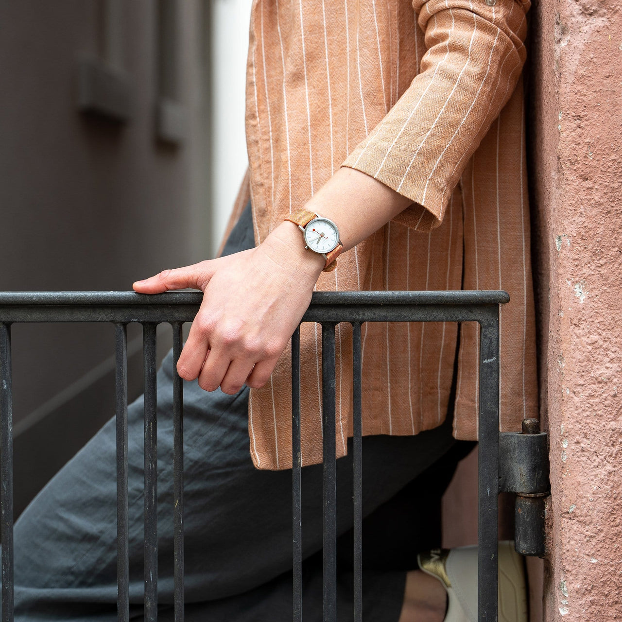 Mondaine Watch Classic Citrus Orange A660.30360.17SBF