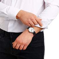 Thumbnail for Mondaine Men’s Watch 40mm Classic Black White A660.30360.16SBBV