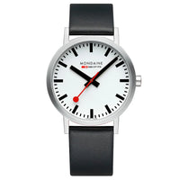 Thumbnail for Mondaine Men’s Watch 40mm Classic Black White A660.30360.16SBBV