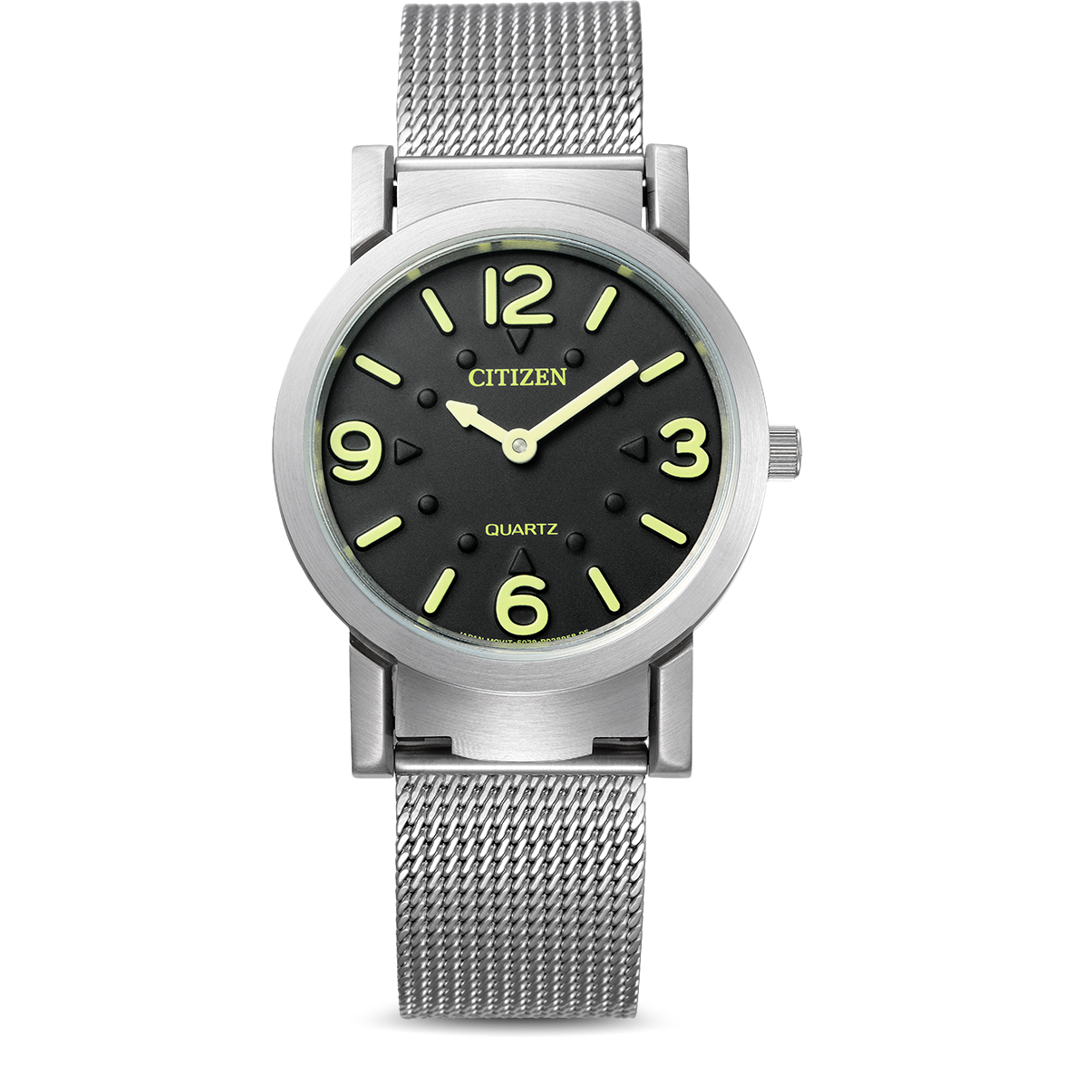 Citizen Elegance Visually Impaired Analogue Quartz Men's Watch AC2200-55E