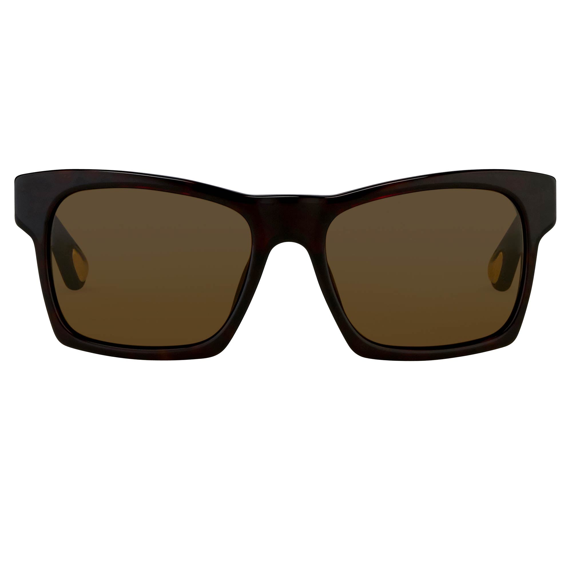 Ann Demeulemeester Sunglasses D-Frame Tortoise Shell and Brown