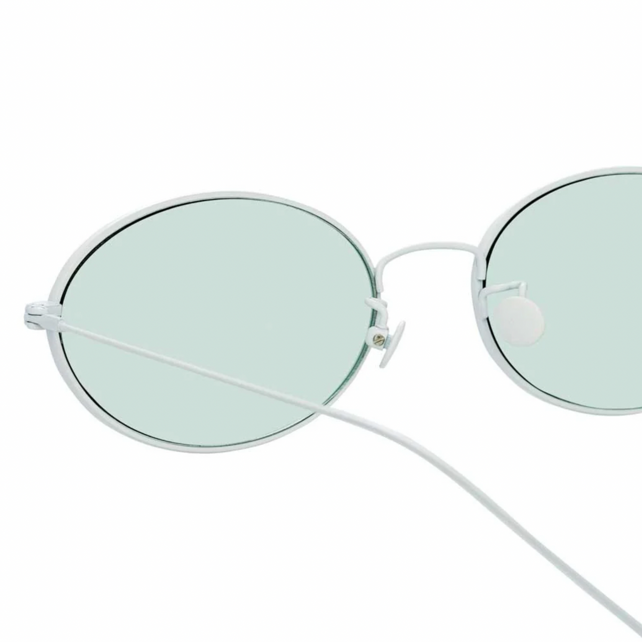 Ann Demeulemeester x Linda Farrow Silver Sunglasses AD62C7SUN