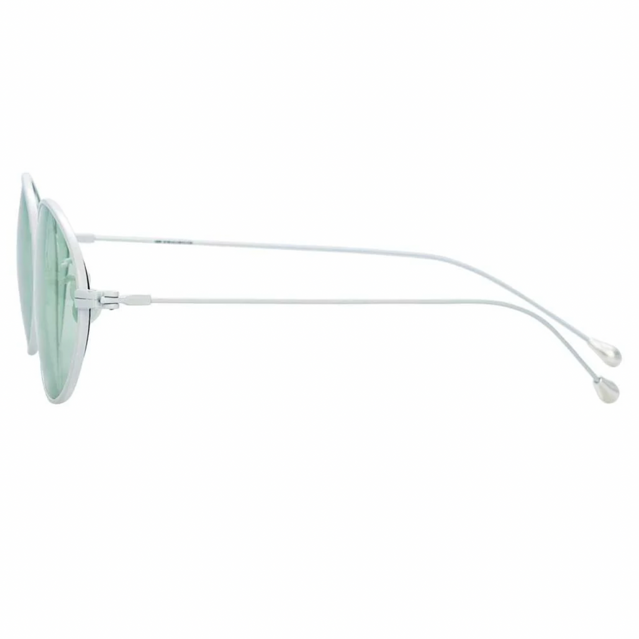 Ann Demeulemeester x Linda Farrow Silver Sunglasses AD62C7SUN