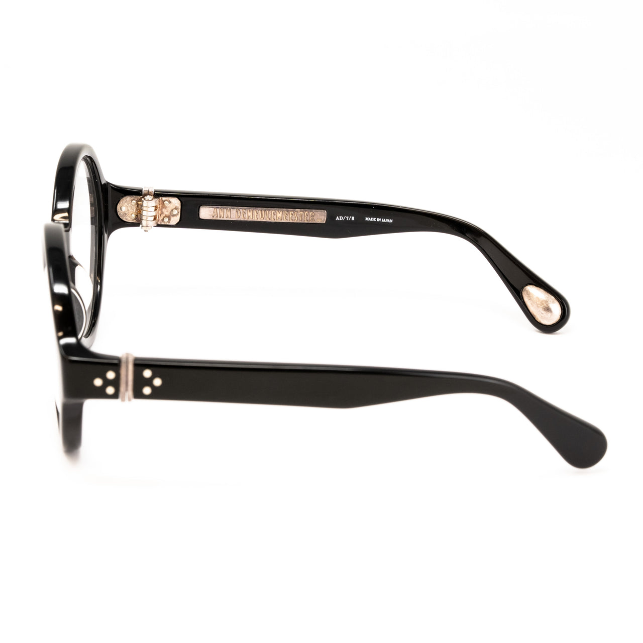 Ann Demeulemeester x Linda Farrow Black Optical glasses AD7C8OPT