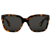 Thumbnail for Ann Demeulemeester Sunglasses D-Frame Tortoise Shell Tone and Grey