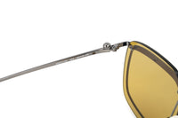 Thumbnail for Alexander McQueen Men's Sunglasses Rimless Pilot AM0221SK-004 64