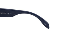 Thumbnail for Alexander McQueen Men's Sunglasses Rectangular Blue AM0328S-004 54