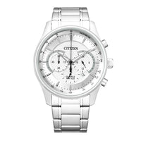Thumbnail for Citizen Men's Chronograph Watch 42mm Silver Dial