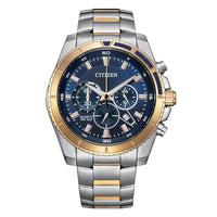 Thumbnail for Citizen Men's Chronograph Watch 46mm Blue Dial