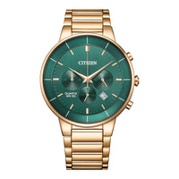 Thumbnail for Citizen Men's Chronograph Watch 42mm Green Dial