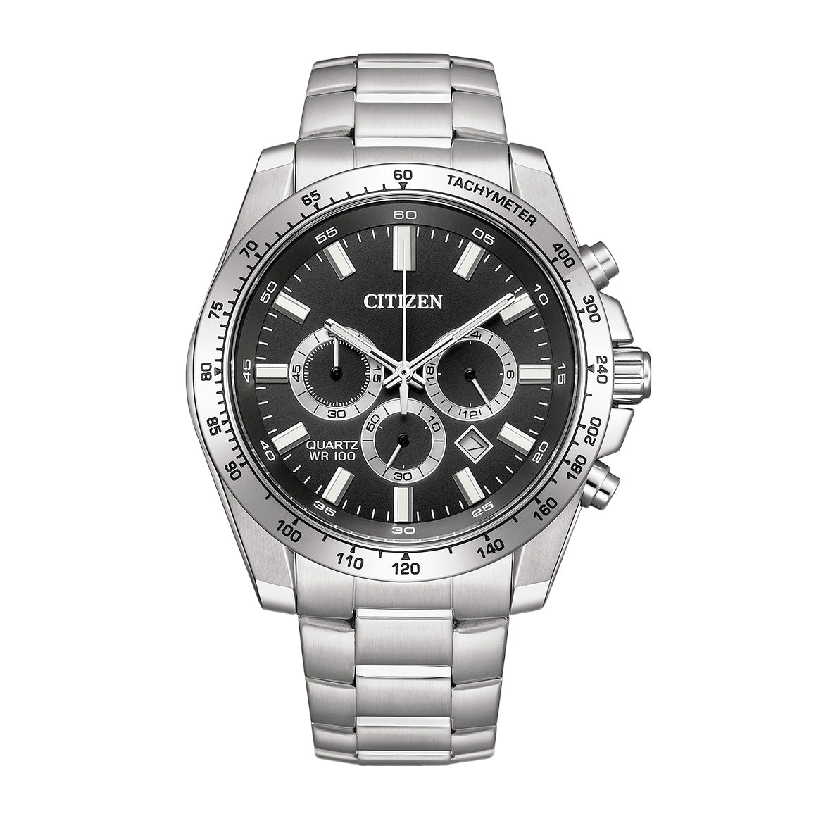 Citizen Men's Chronograph Black Dial Sport Watch 44mm