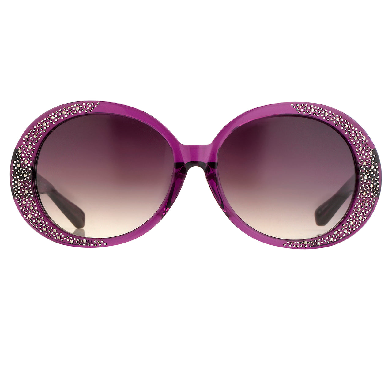 Agent Provocateur Oversized Frame Purple and Brown Lenses