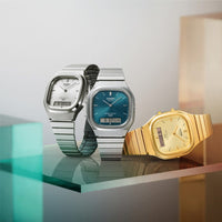 Thumbnail for Casio Unisex Vintage Analog Silver Digital Watch AQ-240E-7ADF