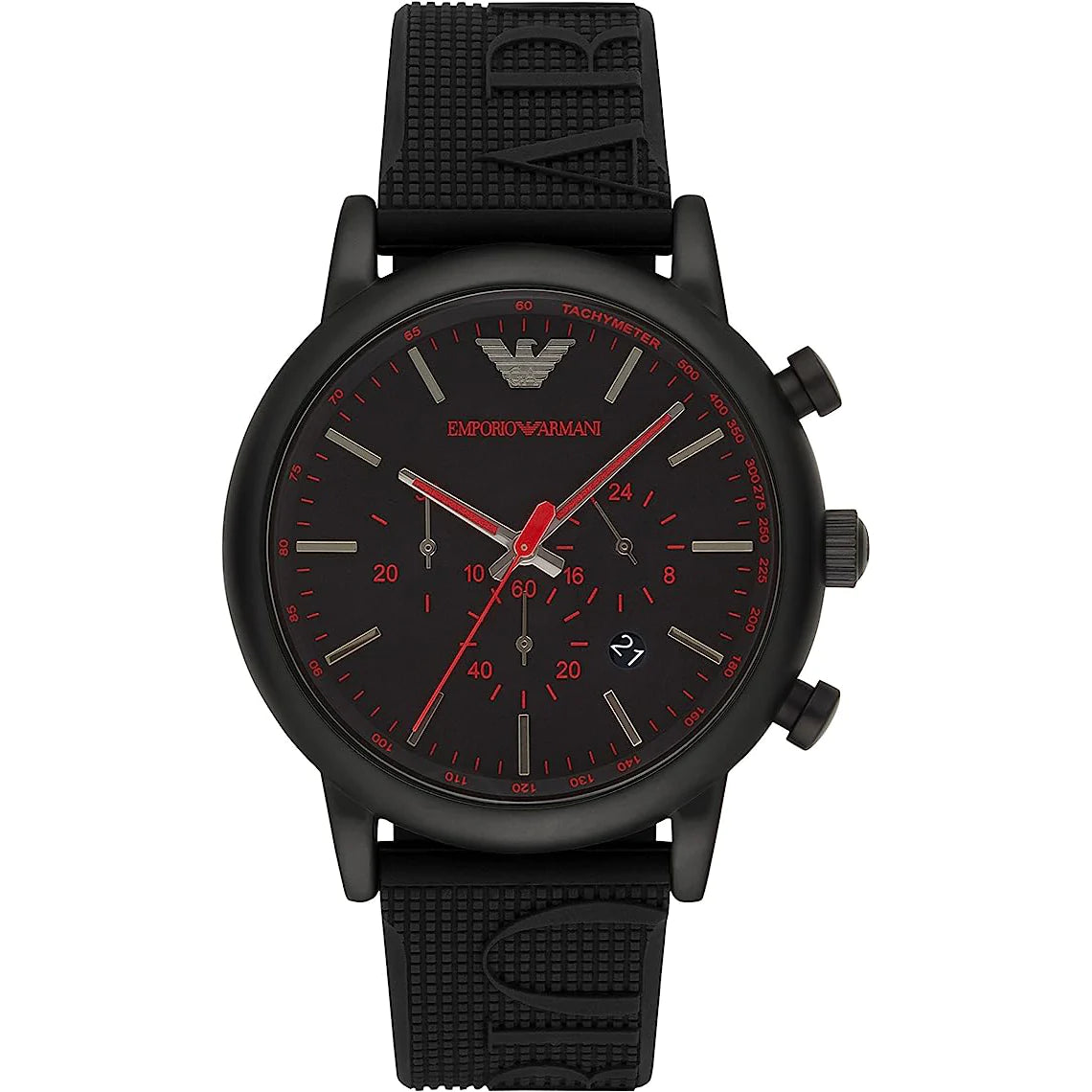 Emporio Armani Men's Luigi Chronograph Watch Black PVD AR11024
