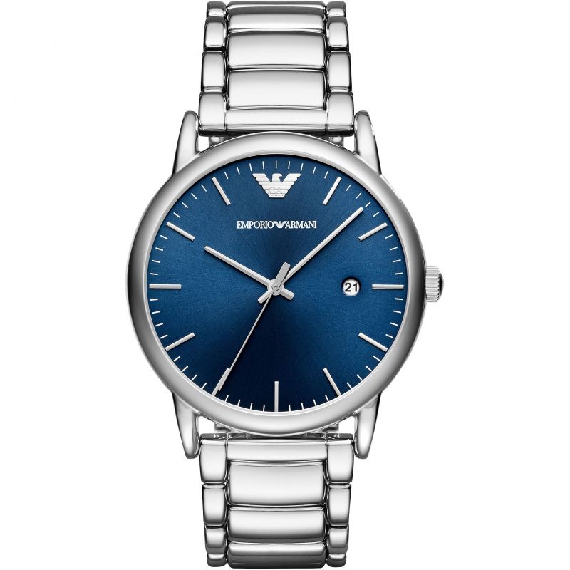 Emporio Armani Men's Luigi Watch Steel Blue AR11089