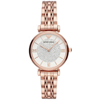 Thumbnail for Emporio Armani Ladies T-Bar Gianni Watch Rose Gold Plated AR11244