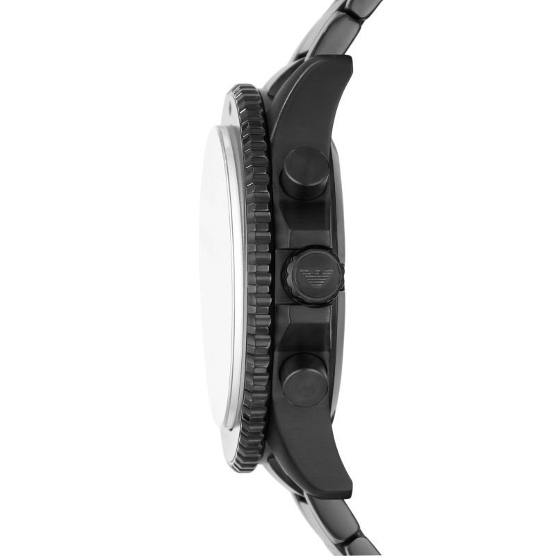 Emporio Armani Men's Watch Diver Chronograph 43mm Black AR11363