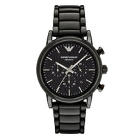 Thumbnail for Emporio Armani Men's Luigi Chronograph Watch Black Ceramic AR1507