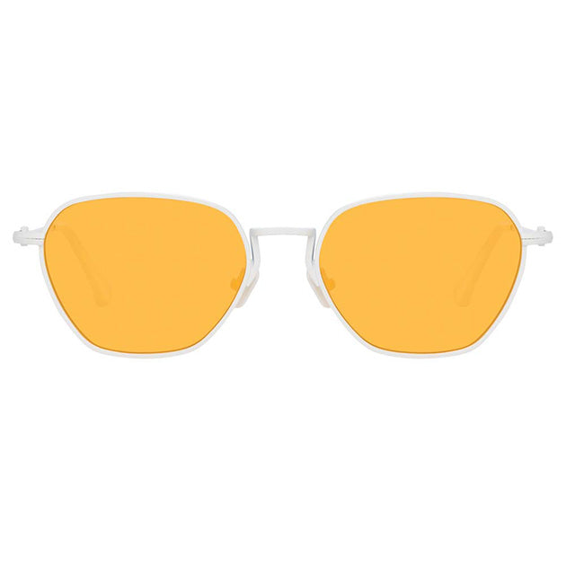 Alessandra Rich x Linda Farrow Orange Women’s Sunglasses AR1C9SUN