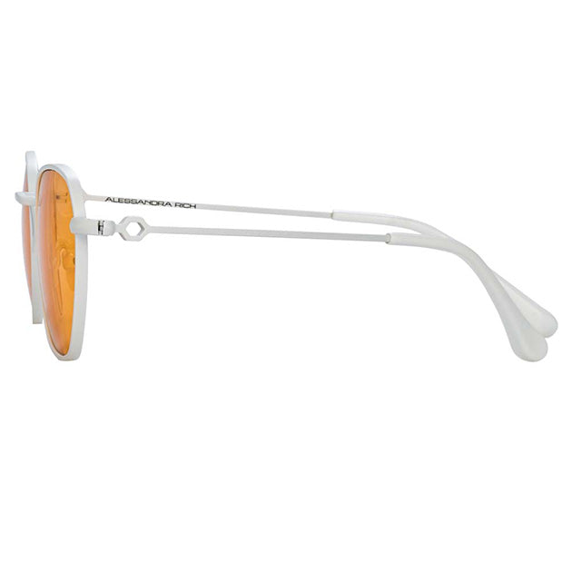 Alessandra Rich x Linda Farrow Orange Women’s Sunglasses AR1C9SUN