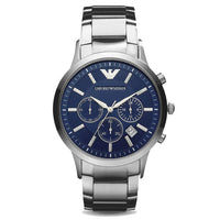 Thumbnail for Emporio Armani Men's Renato Chronograph Watch Blue AR2448