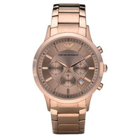 Thumbnail for Emporio Armani Men's Chronograph Watch Rose Gold PVD AR2452