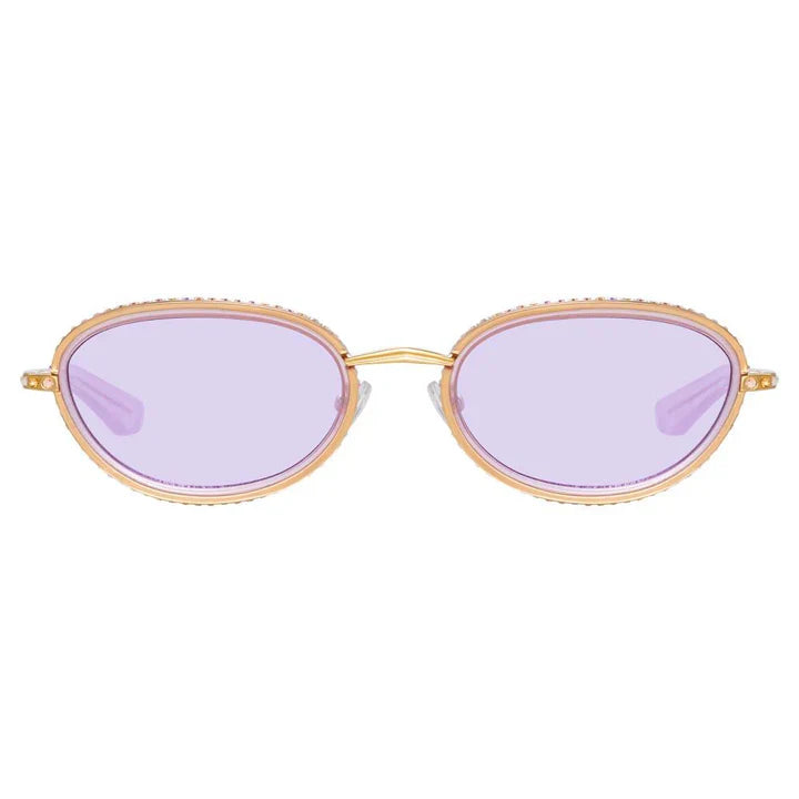 Area Nyc x Linda Farrow Gem-set Sunglasses AREA1C3SUN