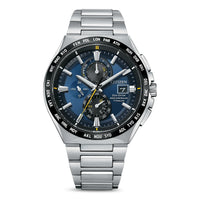 Thumbnail for Citizen Men's Watch Chronograph Radio Controlled Eco-Drive Titanium Blue AT8234-85L