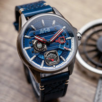 Thumbnail for AVI-8 Hawker Harrier Farley Blue Mens Watch AV-4098-03