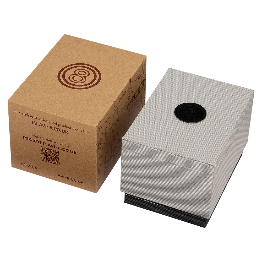 AVI-8 Men's Brown Hawker Hunter Chronograph Watch AV-4080-04