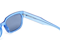Thumbnail for Balenciaga Unisex Sunglasses Rectangular Blue BB0049S-006 55