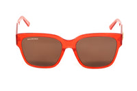 Thumbnail for Balenciaga Women's Sunglasses Oversized Square Red BB0056S-005 55