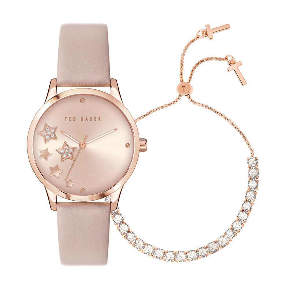 Ted Baker Fitzrovia Classic Chic Ladies Pink Watch BKGFW2218