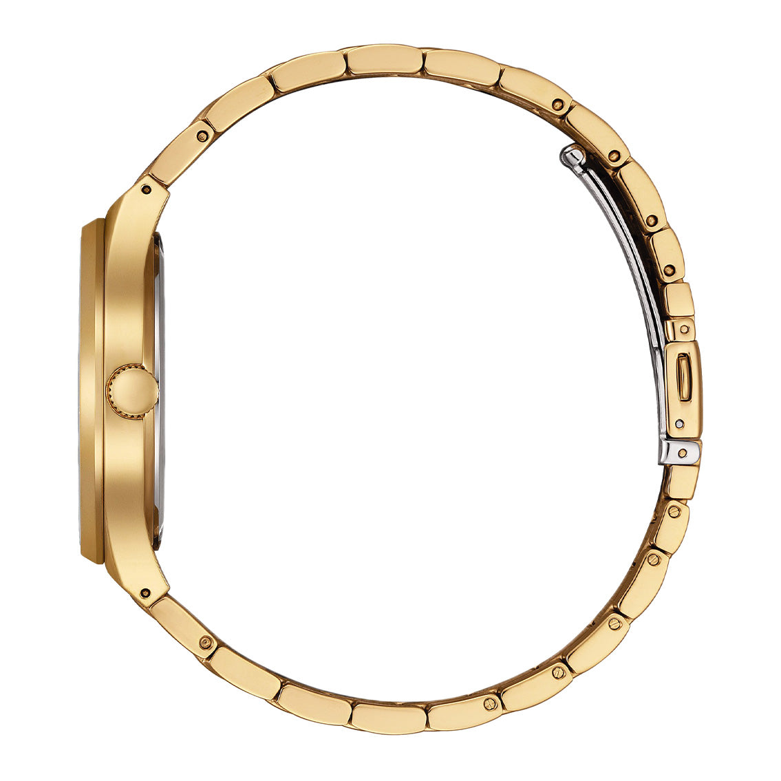 Citizen Eco-Drive Men's Watch 40mm Black Dial Gold Stainless Steel