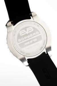 Thumbnail for Bomberg Men's Watch BOLT-68 Heritage Black and White Huichol Jaguar BS45CHSS.065-2.12