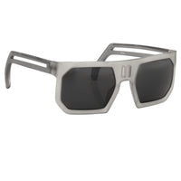 Thumbnail for Boris Bidjan Saberi Men's Sunglasses Rectangular Grey BBS1C3SUN