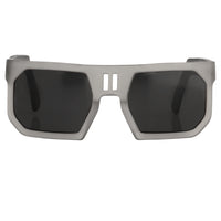Thumbnail for Boris Bidjan Saberi Men's Sunglasses Rectangular Grey BBS1C3SUN