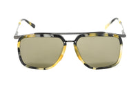 Thumbnail for Brioni Men's Sunglasses Rectangular Pilot Havana/Ruthen/Brown BR0083S-004