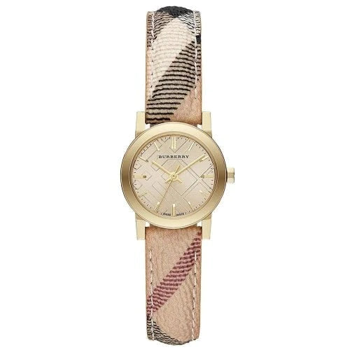 Burberry chronograph shop check strap watch