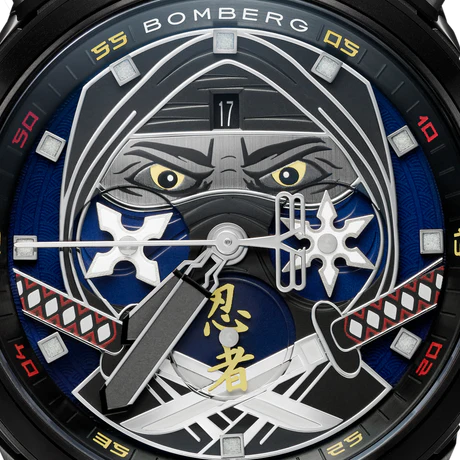 Bomberg Men's Watch BOLT-68 Heritage Blue Ninja BS45CHPBA.069-2.12