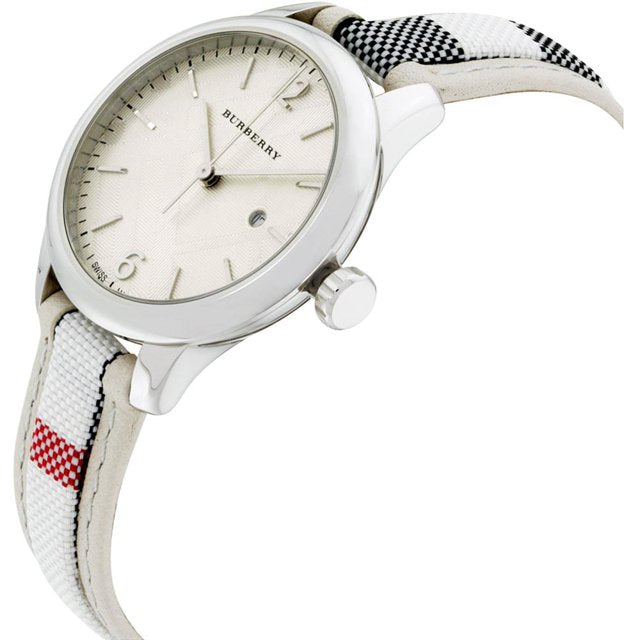 Burberry Ladies Watch The Classic 32mm Silver BU10113