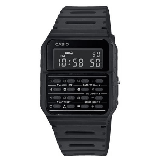 Casio Watch Data Bank Calculator Black CA-53WF-1BDF