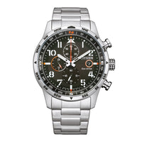 Thumbnail for Citizen Eco-Drive Chronograph Men's Watch 43mm Black Dial