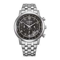 Thumbnail for Citizen Eco-Drive Chronograph Men's Watch 42mm Black Dial